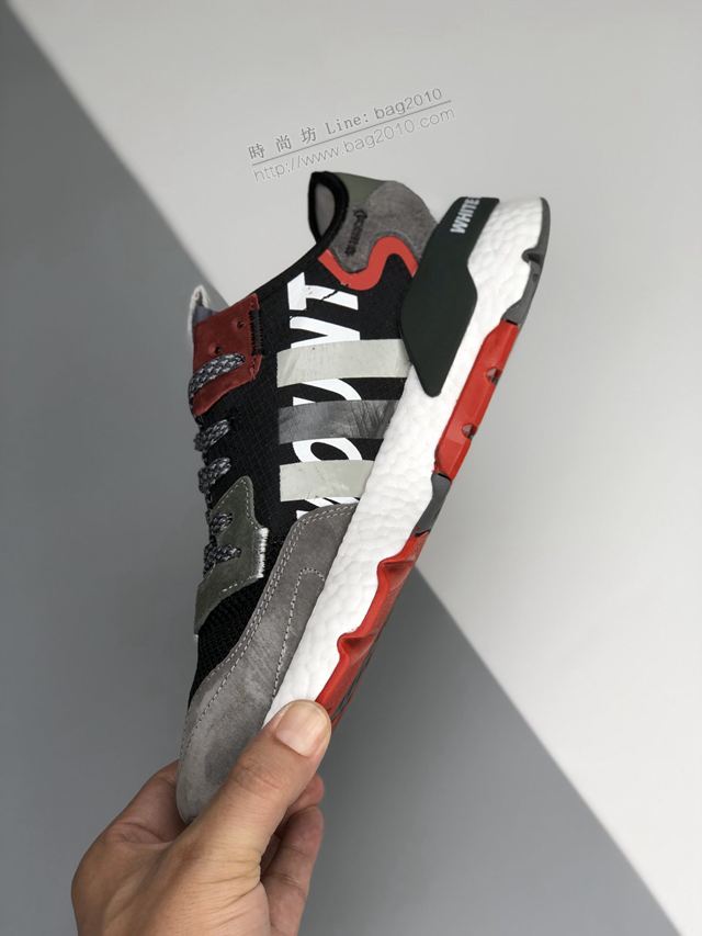 Adidas鞋 QIP-XHB-091807 阿迪達斯2019 Boost聯名夜行者 復古跑鞋 男女同款  hdx13318